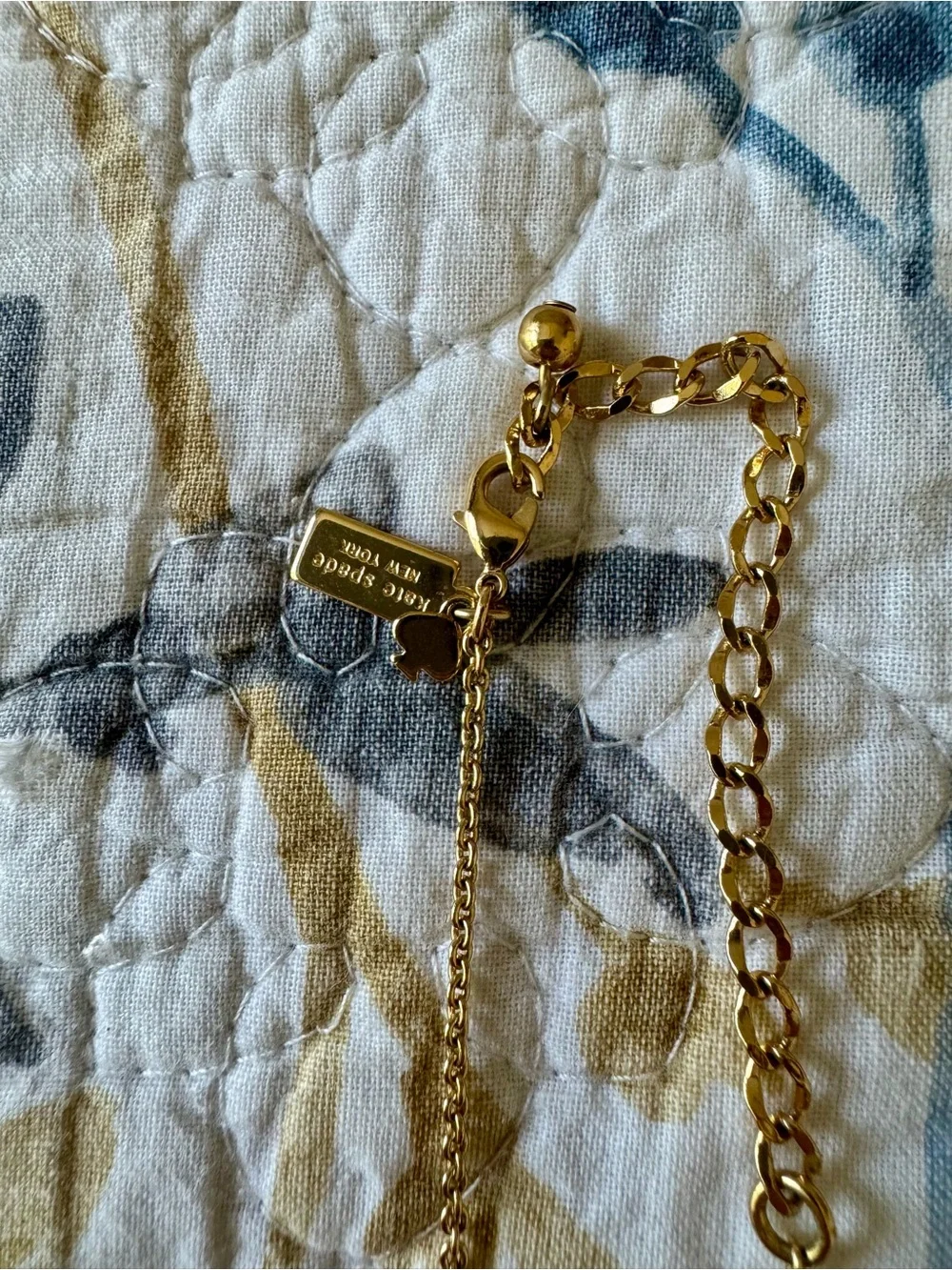 Kate Spade Pink Pendant Necklace